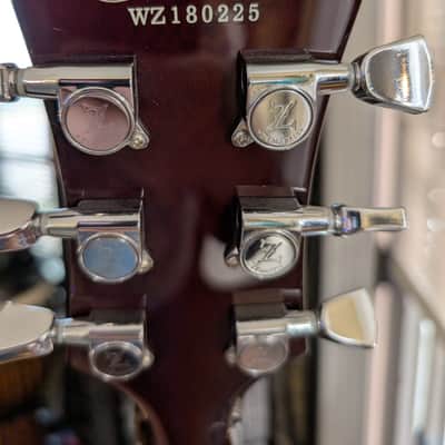 Zemaitis Z22FF Z Series Electric Guitar, Flame Maple Top, Gig Bag - Brown Burst image 2