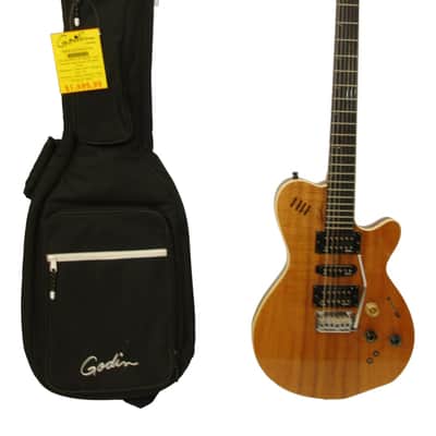 Godin xtSA Multi-Voice Electric Guitar Electric Guitar Natural Koa image 1