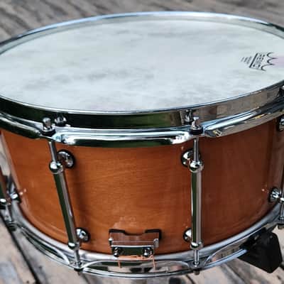 STUDIO SALE! Pearl Limited Edition Exotic Series Kapur Wood Snare 14"×6.5" 2013 image 4