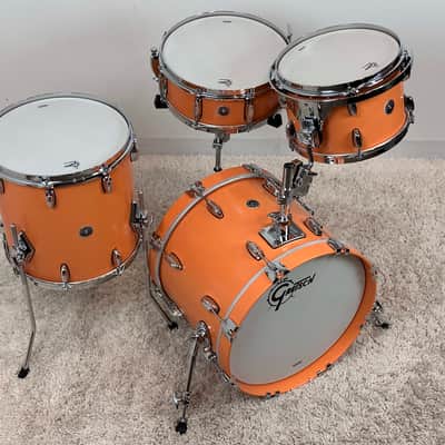 Gretsch 18/12/14/5x14" Brooklyn Drum Set - Exclusive Cameo Coral image 4