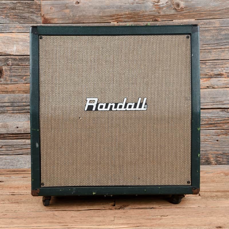 Randall Amplifiers R412 4x12 Guitar Cabinet Green Tolex image 1