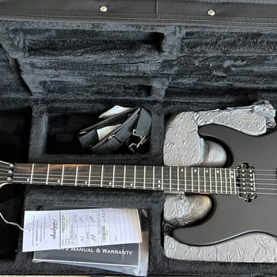 Jackson American Series DK Virtuoso, Streaky Ebony Fingerboard, Satin Black image 1
