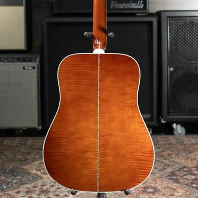 Gibson Dove Anniversary Limited Edition Acoustic/Electric Guitar - Cremona Burst with Hardshell Case image 9