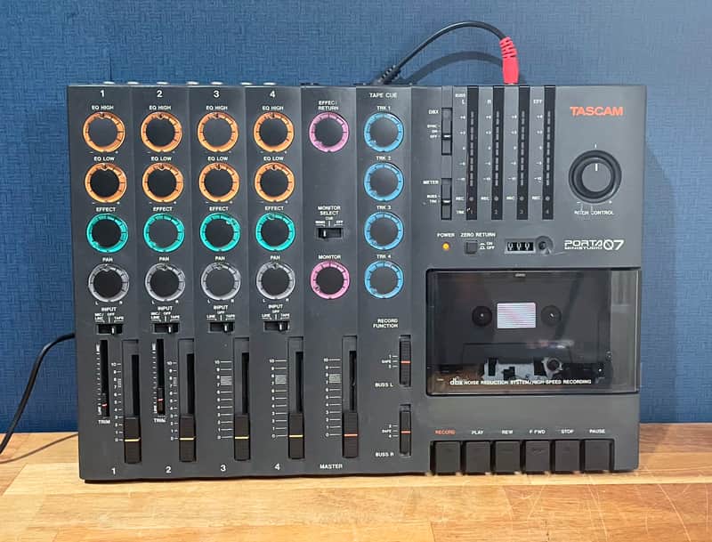TASCAM Porta 07 Ministudio 4-Track Cassette Recorder