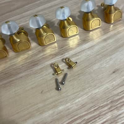 Fender Schaller  XGE-1G 1980-1990 Gold Tuners SRV Mayer RARE image 3