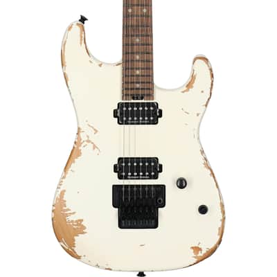 Charvel Pro-Mod San Dimas ST1 HH Electric Guitar (with Gig Bag), Weathered White image 7