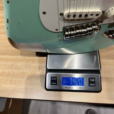 2022 Fender Custom Shop 1959 Stratocaster Heavy Relic, Surf Green image 14