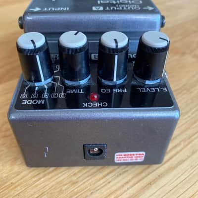 Boss RV-2 Digital Reverb (Dark Gray Label) 1987 - 1989 - Gray image 4