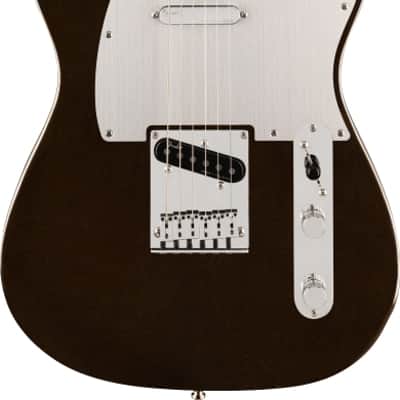 Fender American Ultra II Telecaster Electric Guitar, Ebony Fingerboard, Texas Tea image 2
