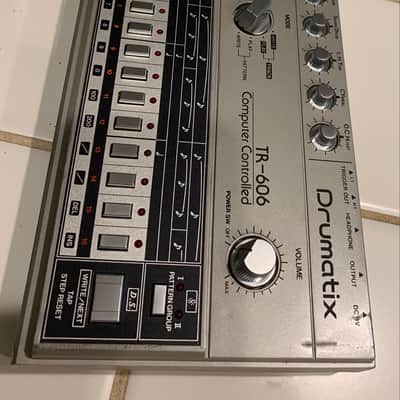 Roland TR-606 Drumatix 1980s - Silver image 3