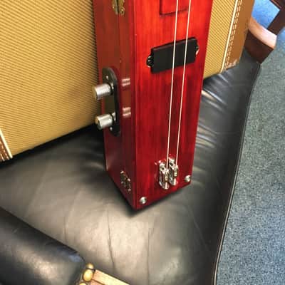 Custom 2 String Cigar Box Bass Guitar image 2
