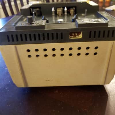 RCA Cartridge early cassette Magazine loaded Magnetic Sound Tape recorder 1YB11 tube  1963 - beige plastic image 9