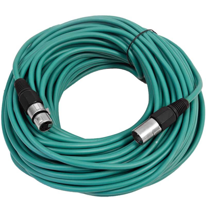 Seismic Audio SAXLX-100 XLR Male to XLR Female Mic Cable - 100' image 1