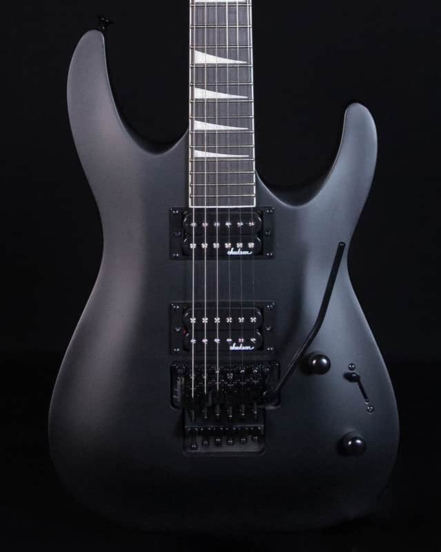 Jackson JS Series Dinky Arch Top JS32 DKA, Amaranth FB, Satin Black image 1