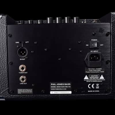 Phil Jones Bass Cub II BG-110 - Black image 3