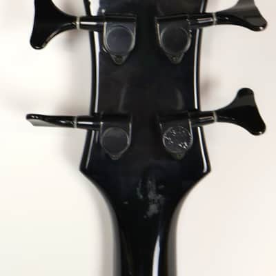 Brownsville New York Bat Electric Bass Guitar Hot Rod Flame w/ Gig Bag image 9