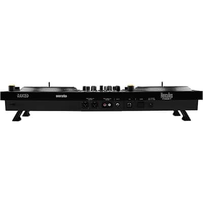 Hercules DJ DJControl Inpulse T7 Premium Edition 2-Channel Motorized DJ Controller With Premium Fader Module and Travel Bag 2024 - Gold image 2