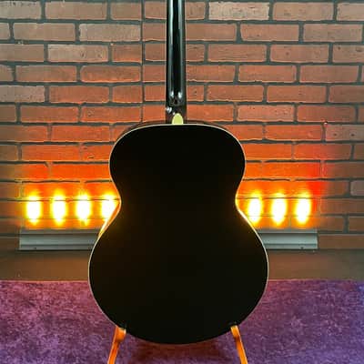 Ibanez AJ70M1E Artwood Jumbo Acoustic-Electric Guitar - Black High Gloss image 4