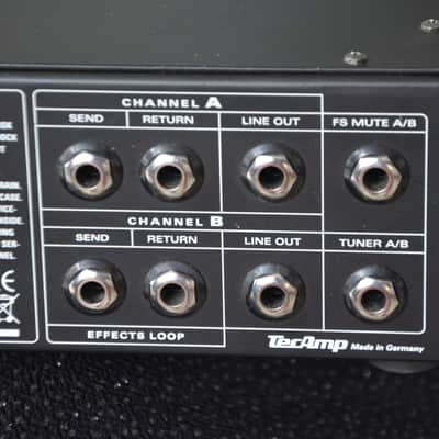 TECAMP Bonafide * 820W 2-channel solid state Bass amp * Made in Germany * balanced DI output image 7