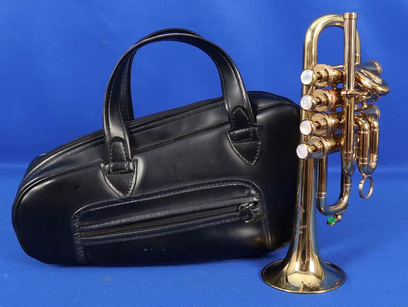 Vintage 1979 Selmer Paris 4 Valve Piccolo Trumpet w/ Bag Amazing Condition image 1