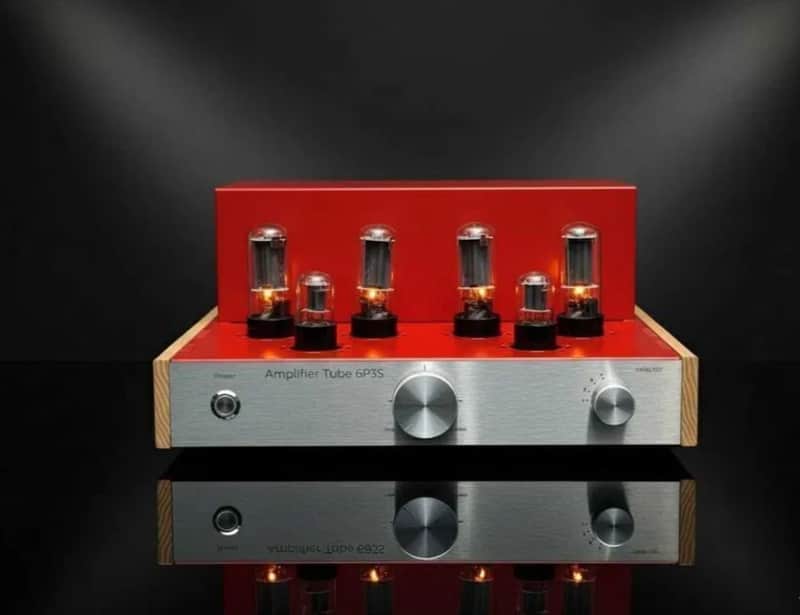 6P3S Rare Tube Integrated Amplifier Push Pull 2x20W Handmade UA Warranty image 1