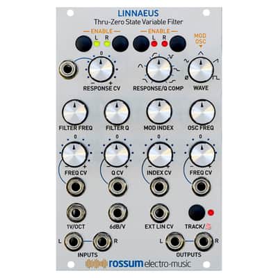 Rossum Electro-Music Linnaeus Thru-Zero State Variable Filter Eurorack Module
