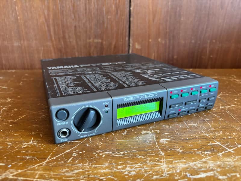 YAMAHA FX500 Simul-Effect Processor w/ power supply New internal battery image 1