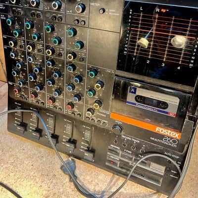 Fostex 260 - 4 track High speed cassette recorder - Non Fonctionning image 2