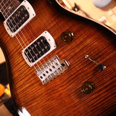 PRS SE Custom 24 - Black Gold Burst 0600 image 9