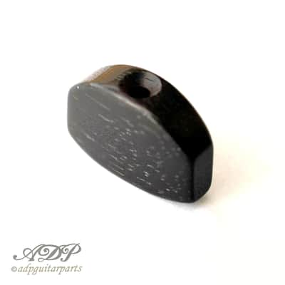 6 Large Ebony Buttons for Schaller style Tuners image 2
