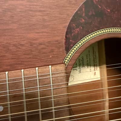 2000 Martin J12-15 Jumbo Mahogany Acoustic 12-String Guitar w/ Case #3027 image 12