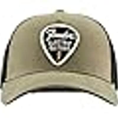 Fender® Snap Back Pick Patch Hat, Olive image 3