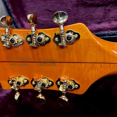 Gretsch G6120T-55 Vintage Select '55 Chet Atkins Hollow Body with Bigsby 2016 - Present - Vintage Orange Stain image 20