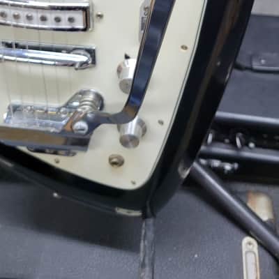 1960's Teisco Del Ray EV-2T Californian electric guitar, BLACK, Japan, Vox image 5