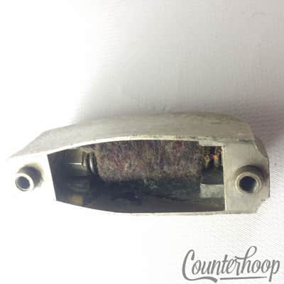 *Slingerland Bass Drum Lug Nickel Beavertail Radio King Vintage 40s Parts USA* image 3