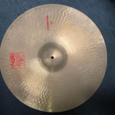 Paiste 22" 2002 Power Ride Cymbal 1980 - Present - Traditional image 1