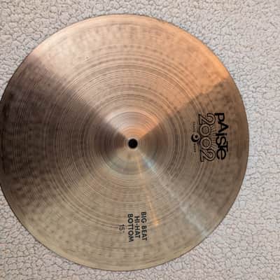 Paiste 15" Hats: 2002 Big Beat Bottom and Giant Beat Top 2016 -2017 image 1