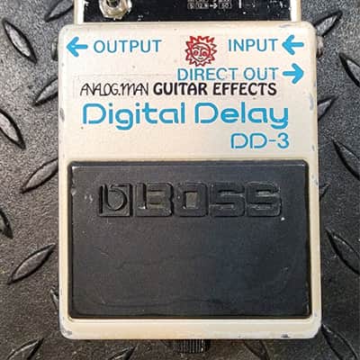 Boss DD-3 Digital Delay with Analogman High Cut Mod 3 Way Toggle Modded Bild 2