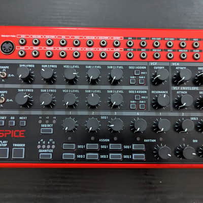 Behringer Spice Desktop Semi-Modular Synthesizer 2024 - Present - Red image 1