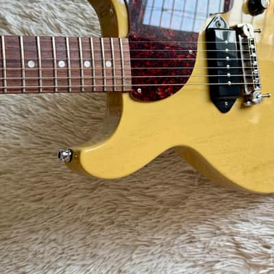 Gibson Les Paul Junior Double Cut TV Yellow Electric Guitar image 24