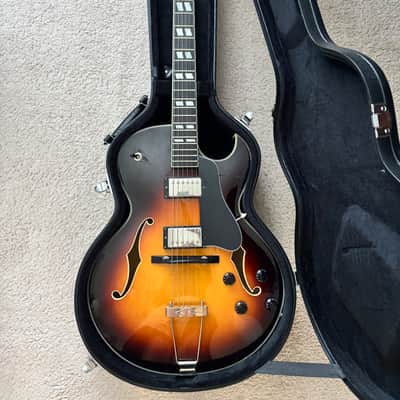 Eastman AR372CE-SB Hollowbody Archtop with Ebony Fretboard 2021 - Present - Sunburst image 1