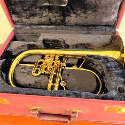 Excellent Courtois 154 Bb Flugelhorn w/Case image 11