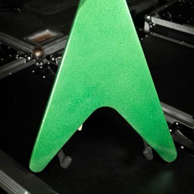 Greco Flying V 1978 - Green Sparkle image 5