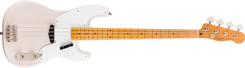 Mint Fender Squier Classic Vibe '50s Precision Bass®, Maple Fingerboard, White Blonde image 1