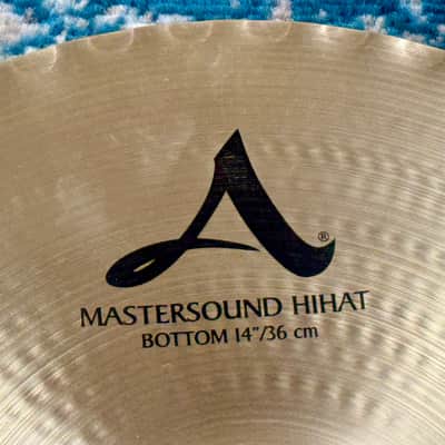 Don’t pay £429!! (LIKE NEW) 14" Zildjian A MASTERSOUND Hihats 1000g 1495g image 6