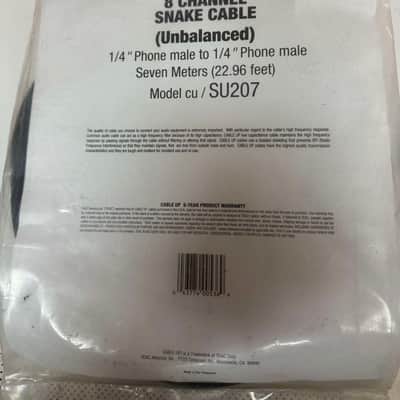 TASCAM/CABLE UP SU207 2000's to present - Black wire jacket, multiicoloured fans image 2