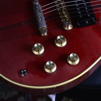 Yamaha SG-1500, Made in Japan 1980s - Persimmon Red image 11