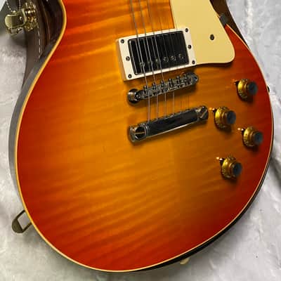 NEW! Gibson Custom 1960 Les Paul Standard Reissue VOS - Tangerine Burst - Authorized Dealer - Only 8.35 lbs - G07603 image 9