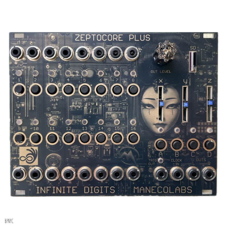 Infinite Digits x Maneco Labs ZEPTOMOD PLUS eurorack B&G(BPNYC) image 1