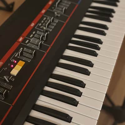 Roland Juno-6 61-Key Polyphonic Synthesizer 1982 - 1984 - Black image 4